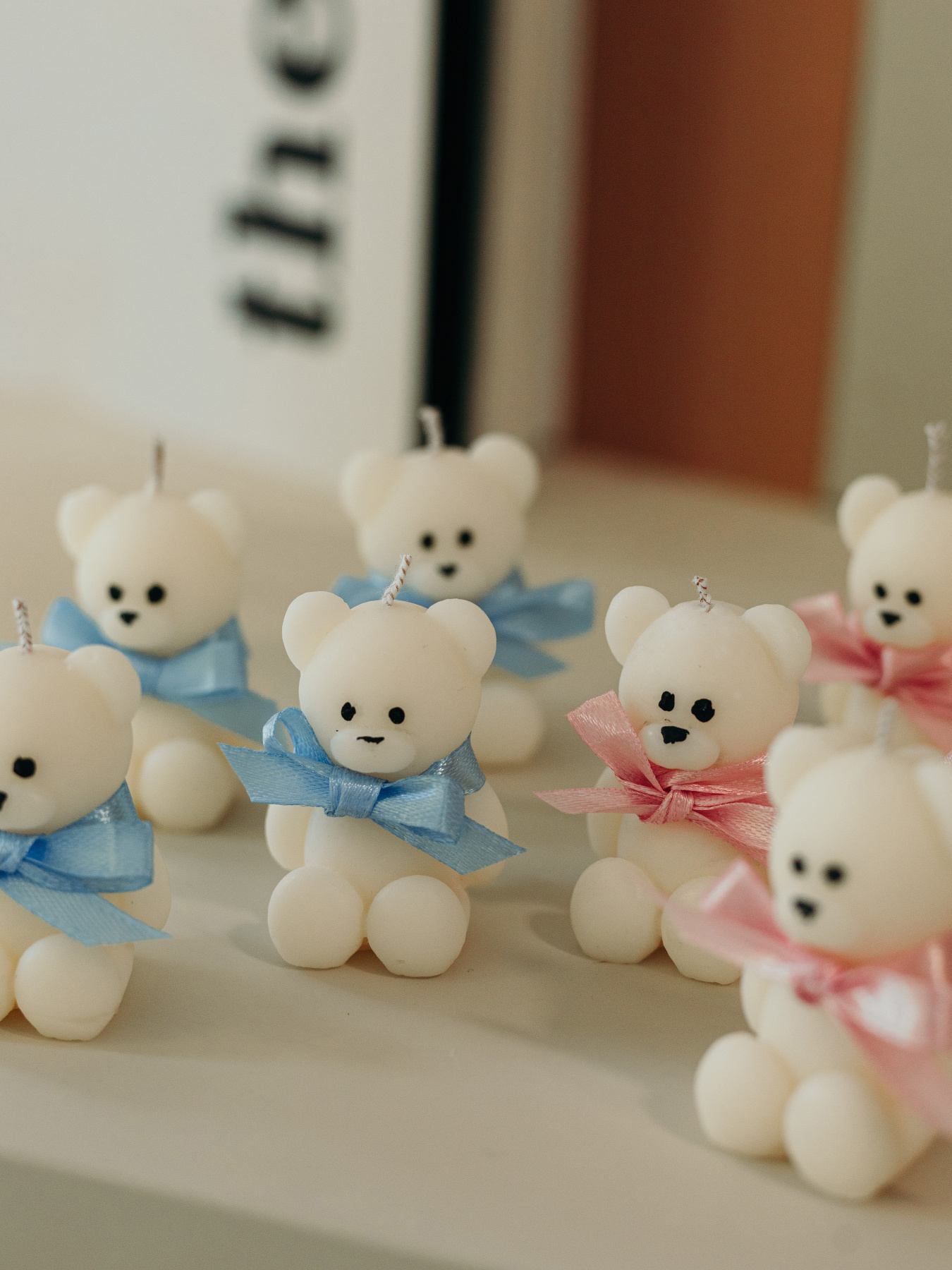 Фигурная ароматическая свеча "Мишка мини" из натурального оливкового воска Candle Design модель 140.2003/1 Фото