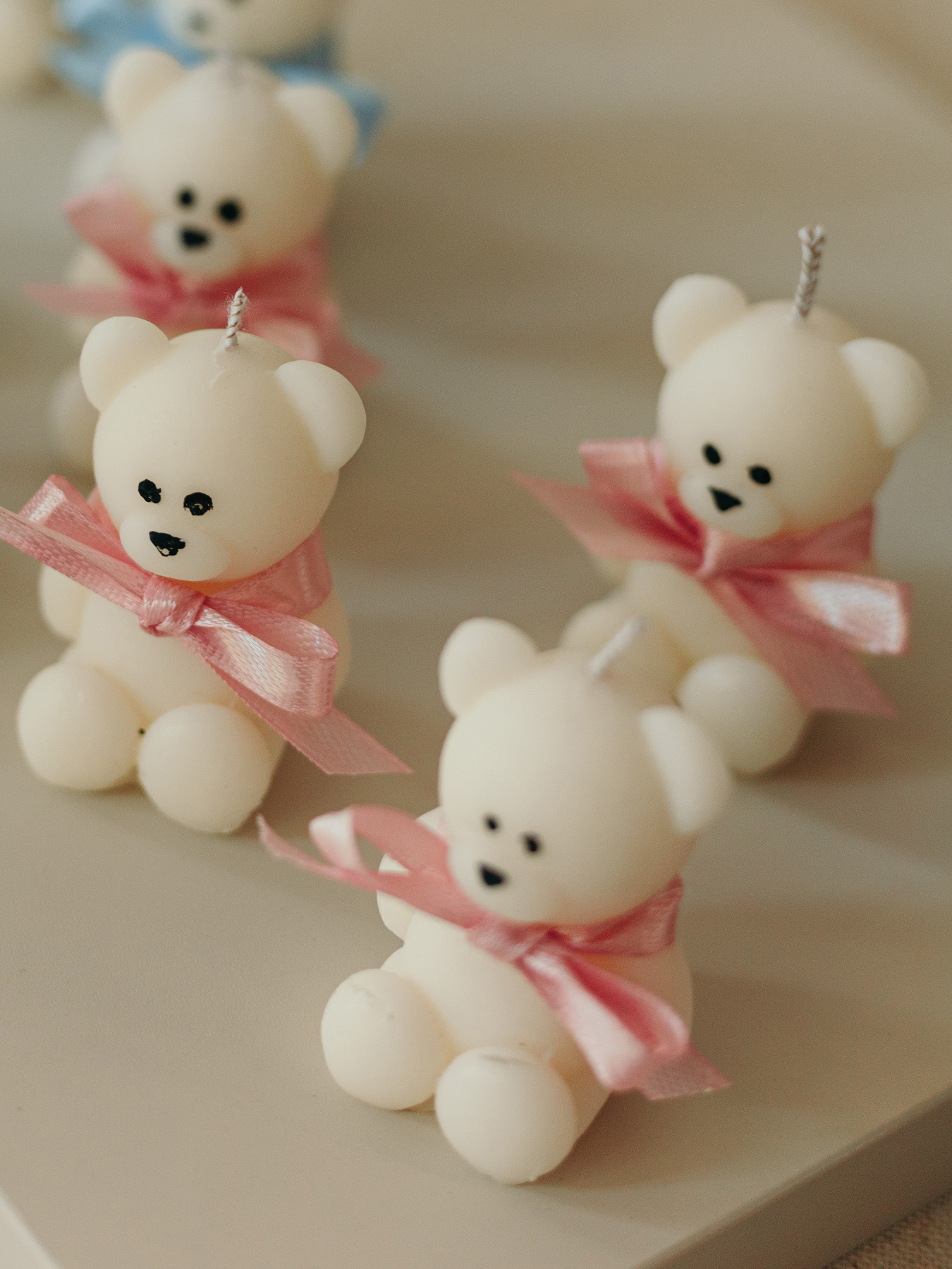 Фигурная ароматическая свеча "Мишка мини" из натурального оливкового воска Candle Design модель 140.2003/1 Фото