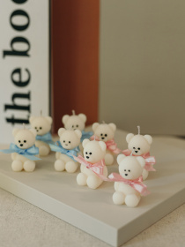 Фігурна ароматична свічка "Ведмедик міні" з натурального оливкового воску Candle Design модель 140.2003/1 Фігурна ароматична свічка "Ведмедик міні" з натурального оливкового воску Candle Design модель 140.2003/1 Фото