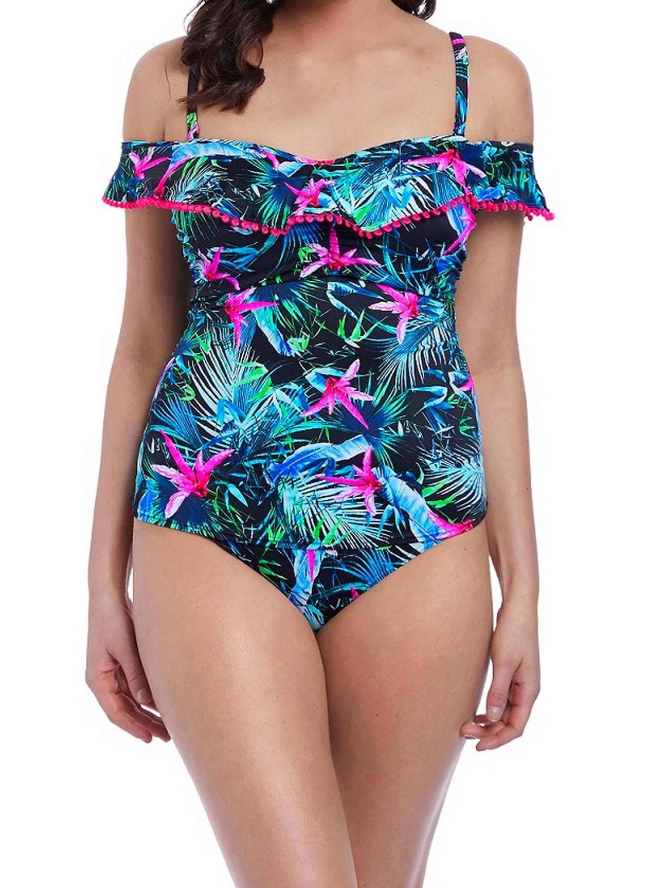 Верх купальника Freya Jungle Flower модель 5843BLK Фото