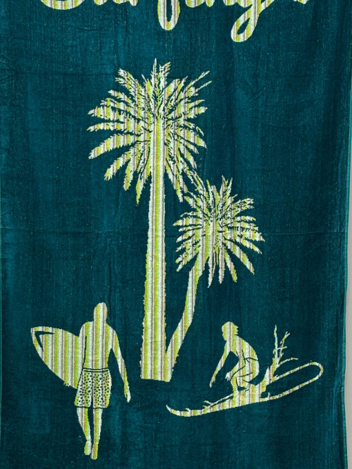 Туристическое полотенце Le Comptoir de la plage Пляжний Рушник модель Canoa_Green Фото