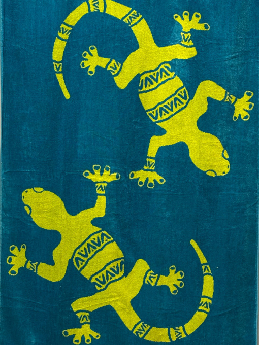 Туристическое полотенце Le Comptoir de la plage Пляжний Рушник модель Opal_Blue Фото