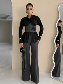 Повседневный костюм Jadone Fashion модель Kostyum_KendiTetra_graf Фото