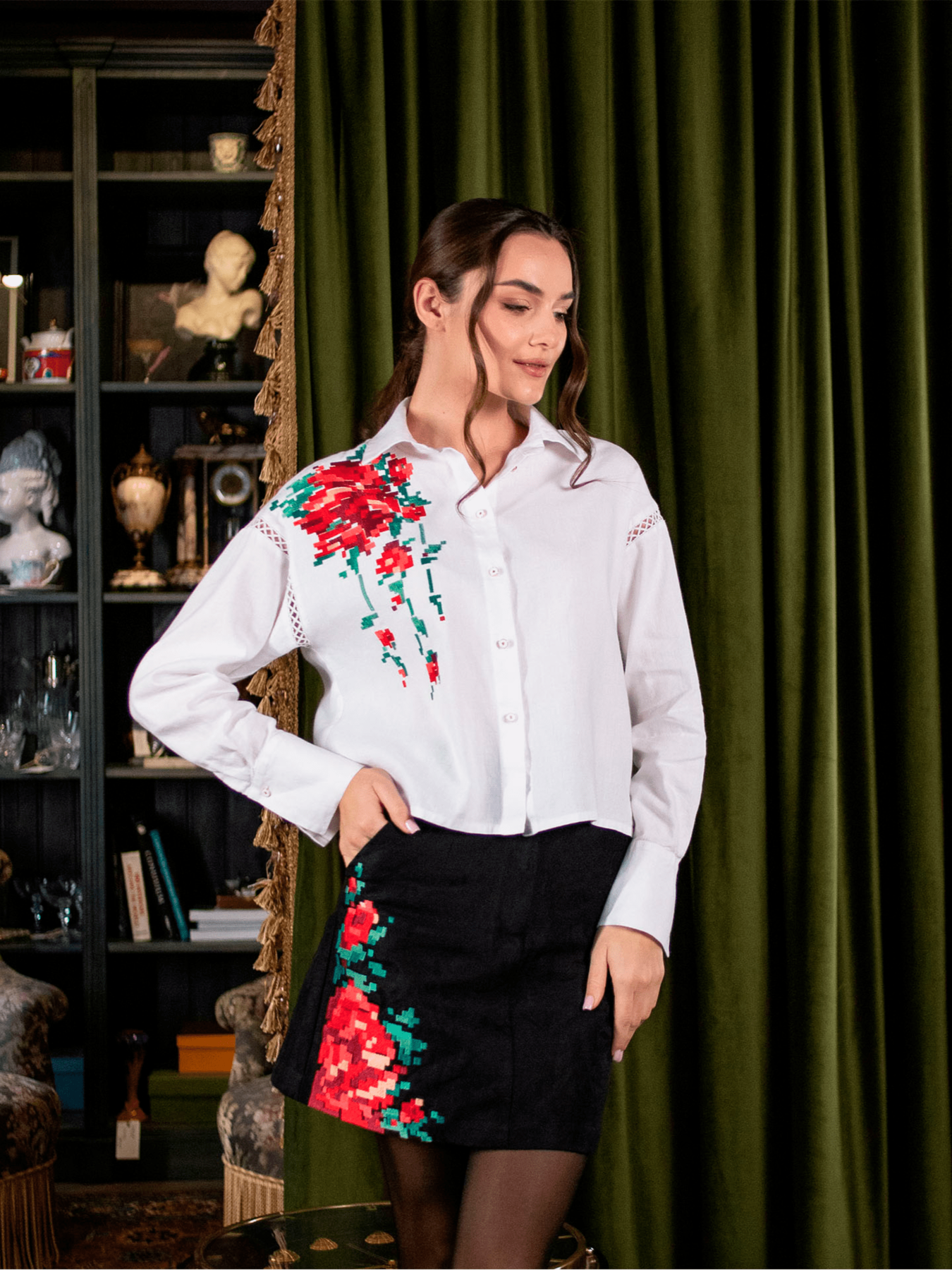 Спідниця міні Едельвіка модель 238-24-00 Фото