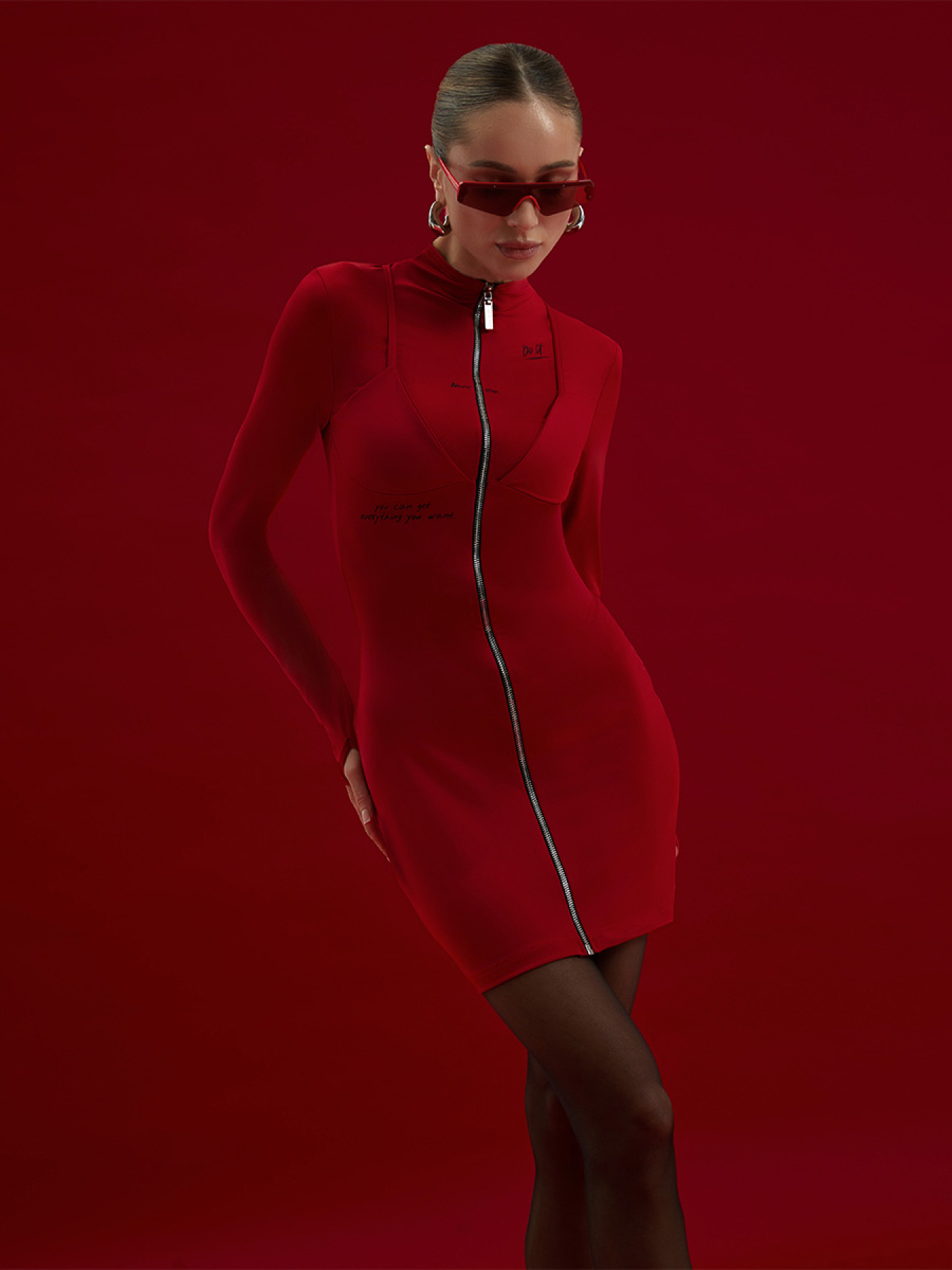 Платье мини One by One модель 00000033812 Фото