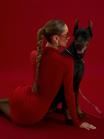 Платье мини One by One модель 00000033812 Фото