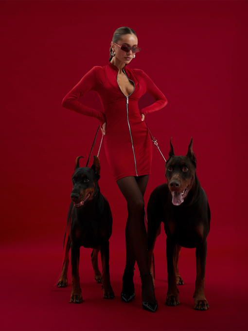 Платье мини One by One модель 00000033812 Фото