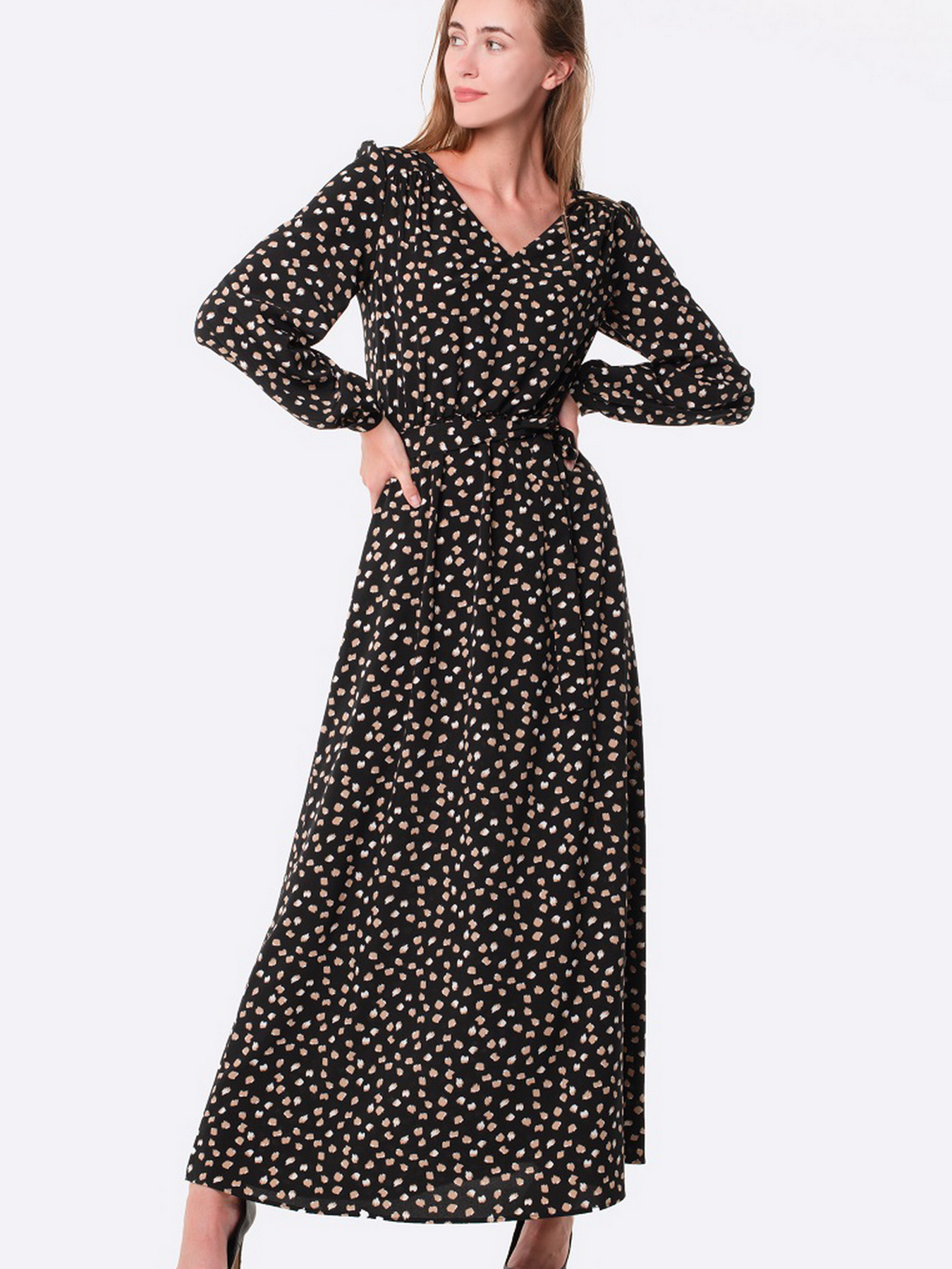 Платье макси CAT ORANGE модель 5661 Фото