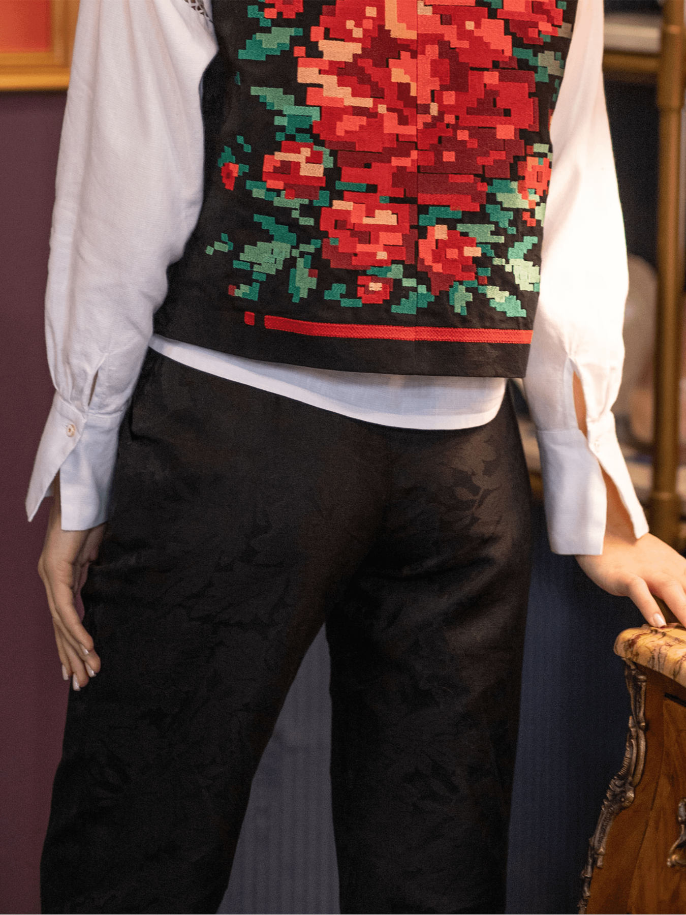 Штани Едельвіка модель 239-24-00jacquard Фото