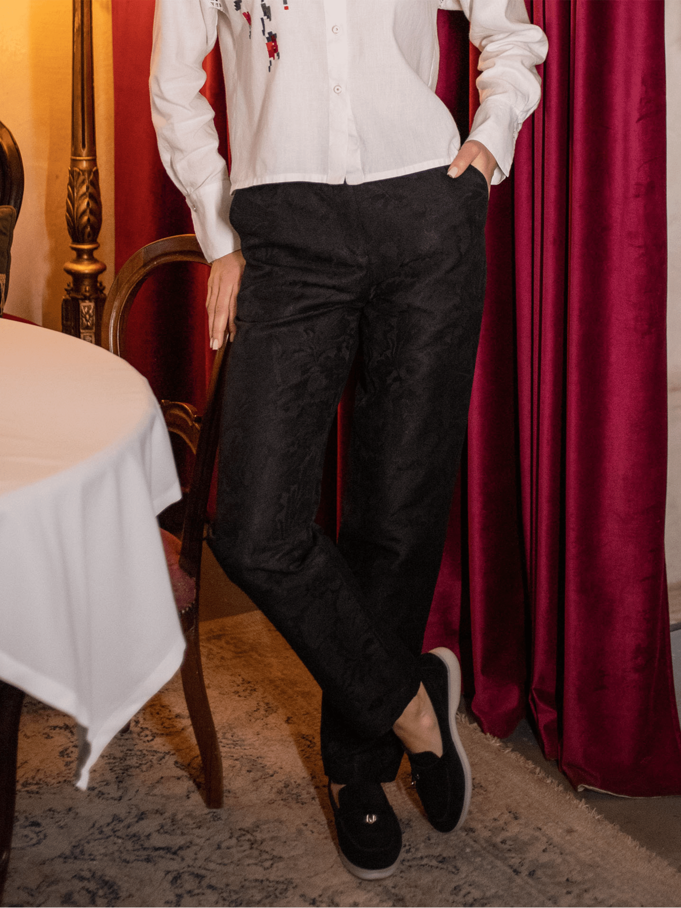 Штани Едельвіка модель 239-24-00jacquard Штани Едельвіка модель 239-24-00jacquard Фото