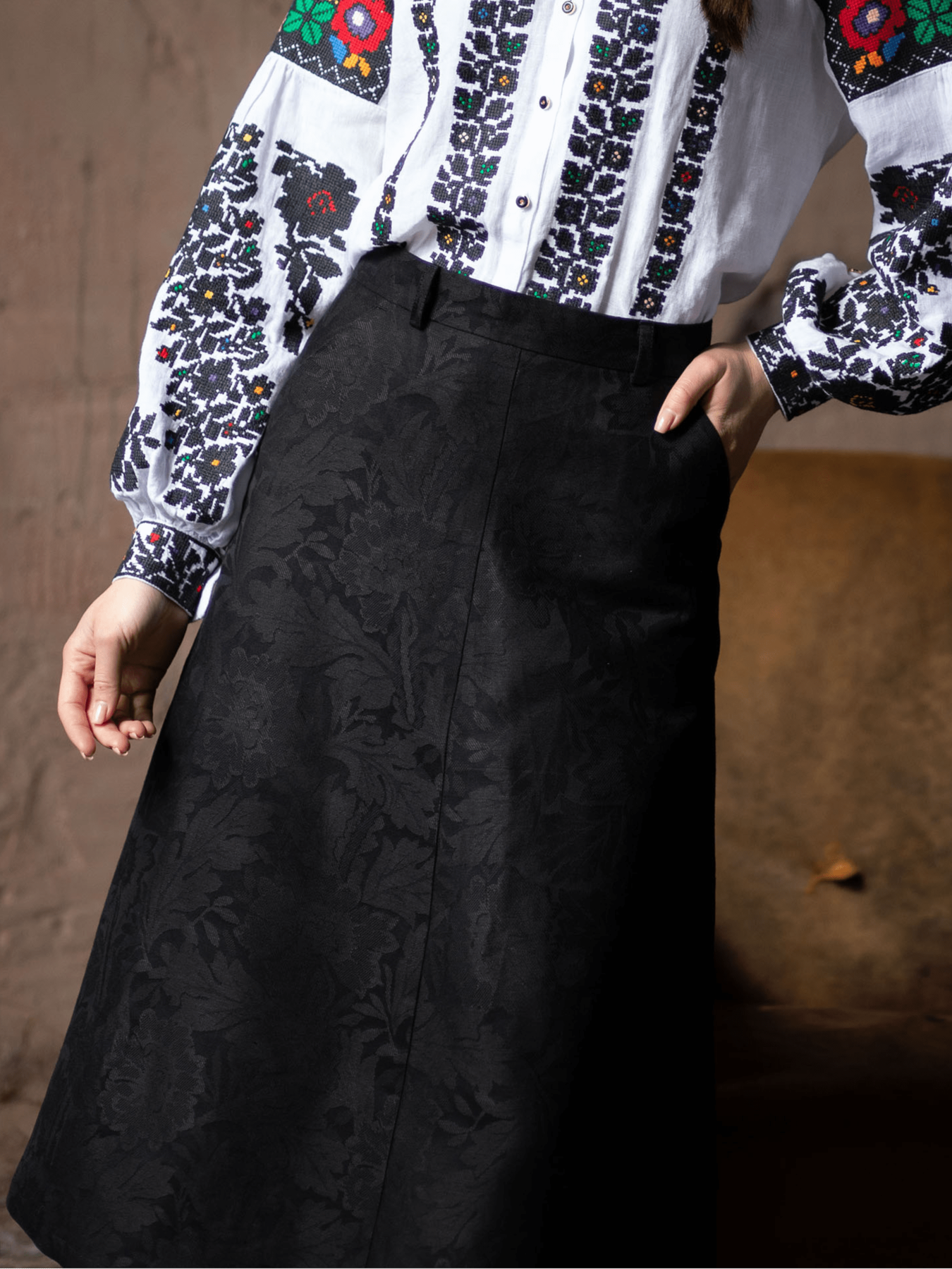 Юбка миди Едельвіка модель 136-24-00 Фото