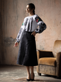 Юбка миди Едельвіка модель 136-24-00 Фото