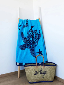 Туристичний рушник Le Comptoir de la plage Пляжний Рушник модель Bellia_Blue Фото
