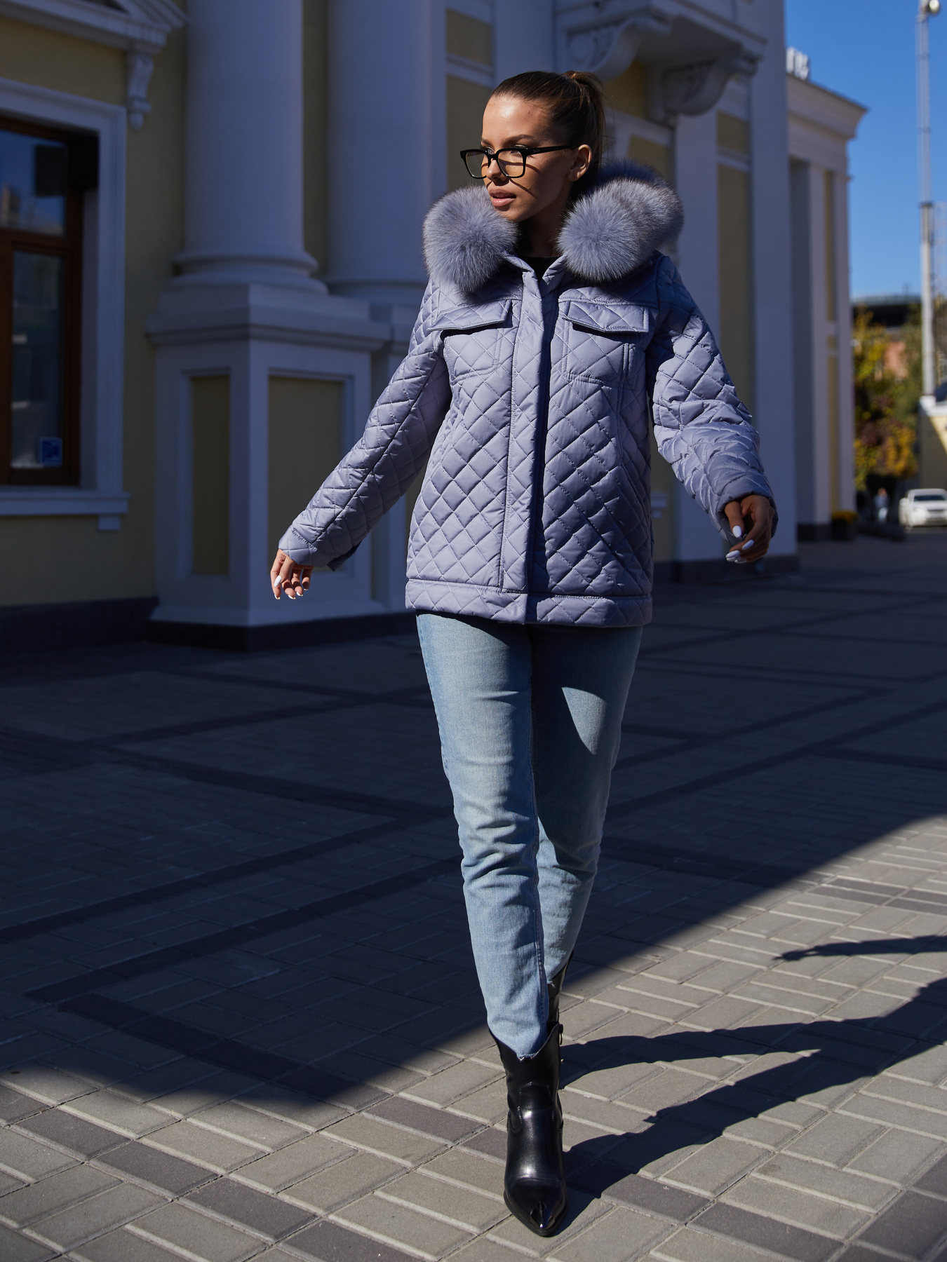 Куртки MilaNova модель Куртка К-204 серый Фото