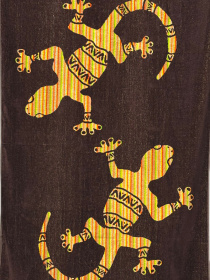 Туристическое полотенце Le Comptoir de la plage Пляжний Рушник модель Salango_Chocolate Фото