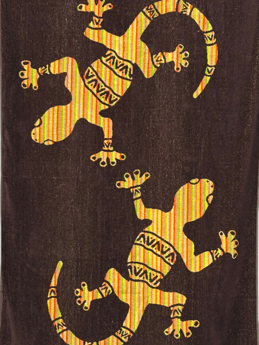 Туристичний рушник Le Comptoir de la plage Пляжний Рушник модель Salango_Chocolate Фото