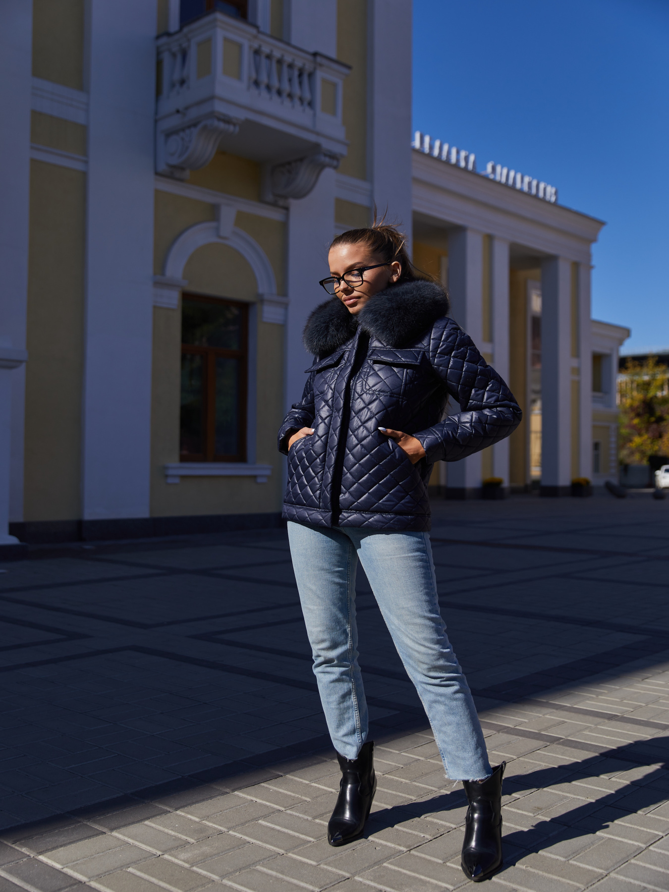 Зимняя куртка MilaNova модель Куртка К-204 синий Фото