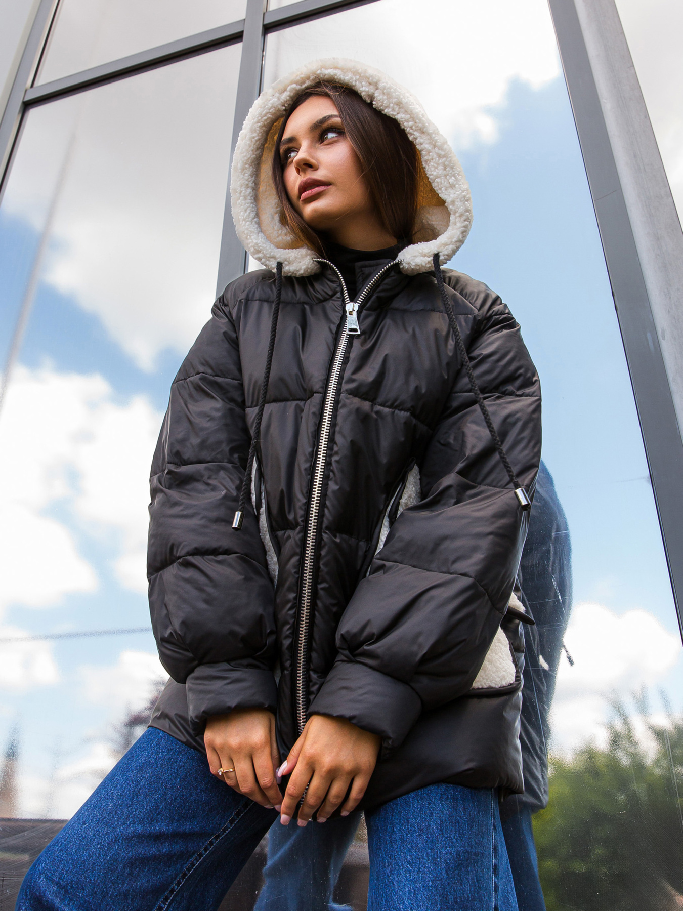 Куртки MilaNova модель Куртка К-271 черный Фото