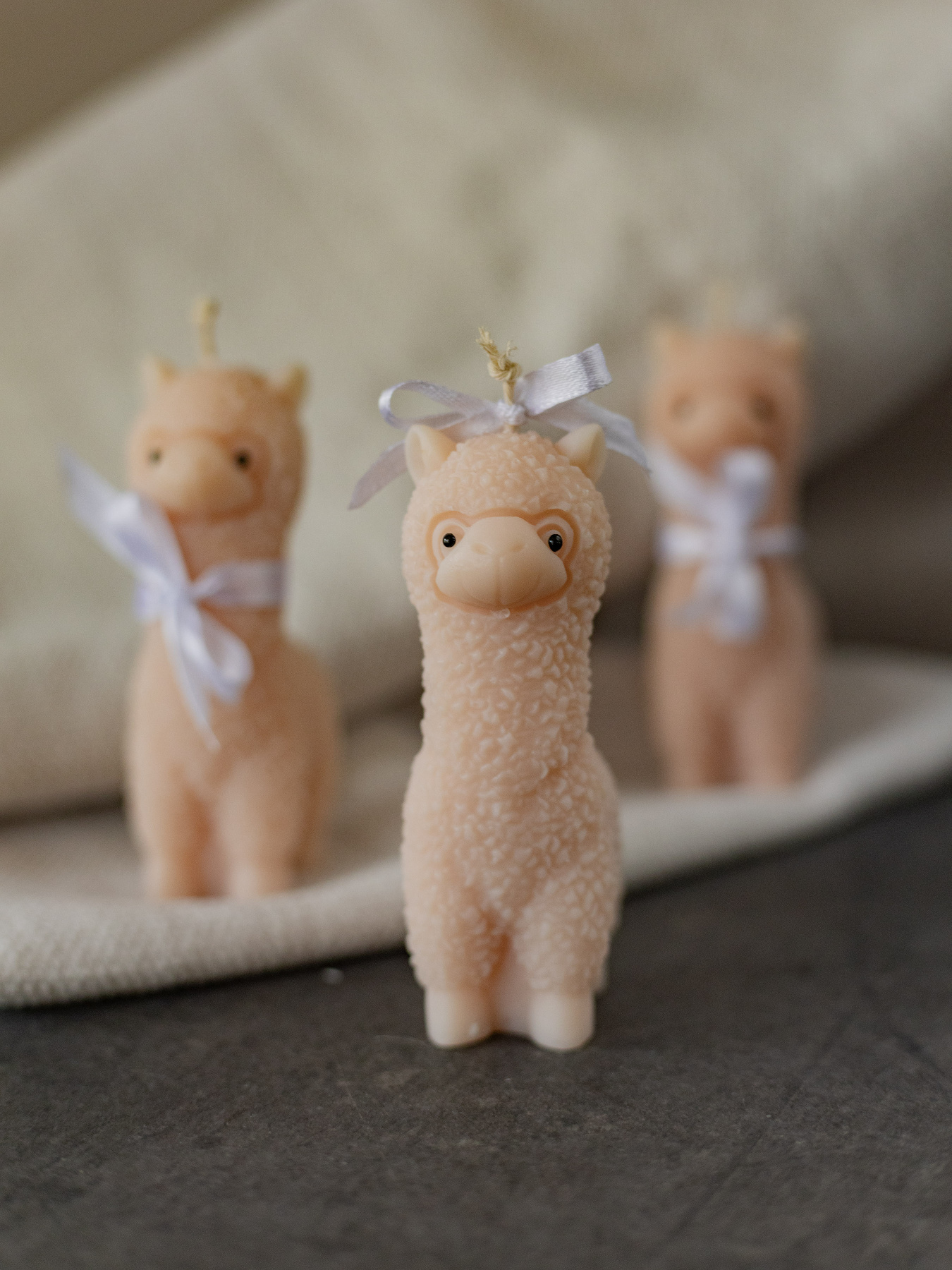 Ароматична свічка "Альпака", аромат - Coffee bean & cacao, з натурального оливкового воску Candle Design модель 140.2004 Ароматична свічка "Альпака", аромат - Coffee bean & cacao, з натурального оливкового воску Candle Design модель 140.2004 Фото