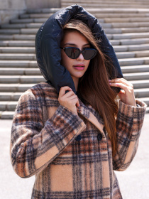 Пальто MilaNova модель Пальто ПВ-228ех рыжий Фото