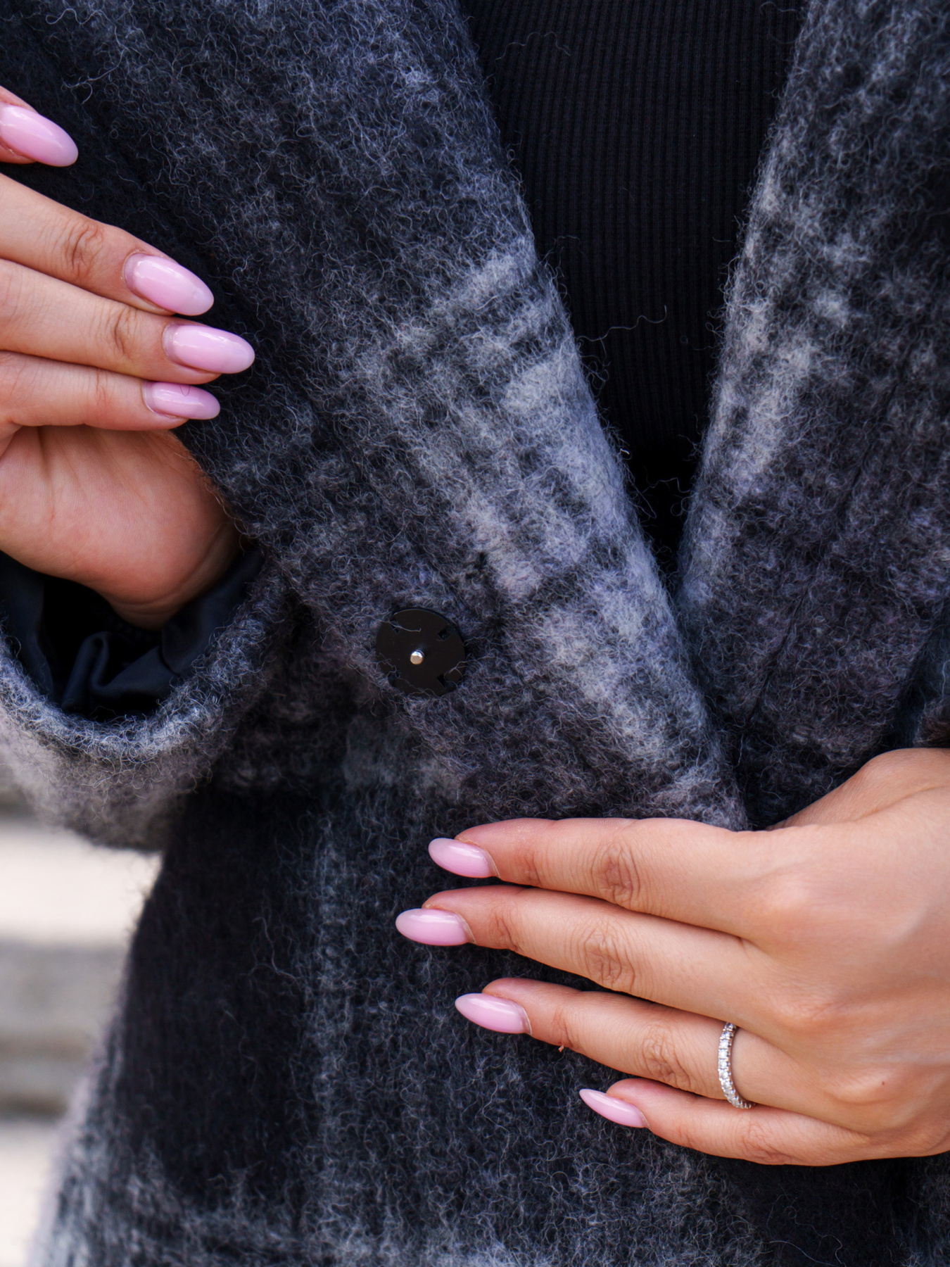 Пальто с утеплителем MilaNova модель Пальто ПВ-228ех серый Фото