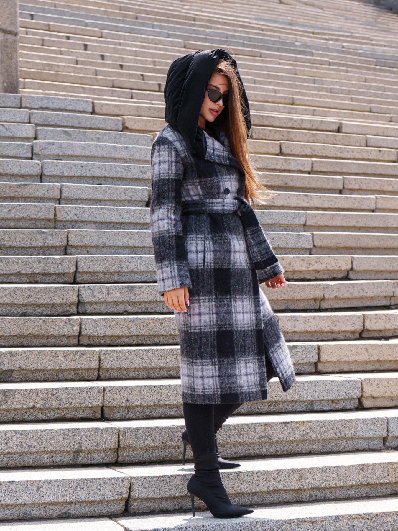 Пальто з утеплювачем MilaNova модель Пальто ПВ-228ех серый Фото