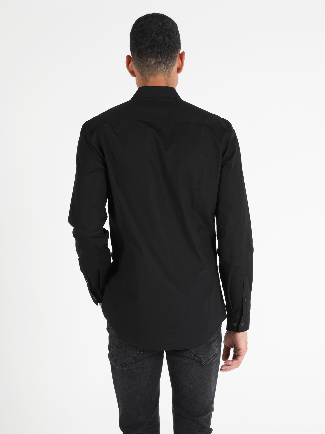 Сорочки Colin’s модель CL1041350_q1.v1_BLK Фото