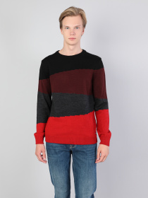 Кофты и свитера Colin’s модель CL1044602_Q1.V1_RED Фото