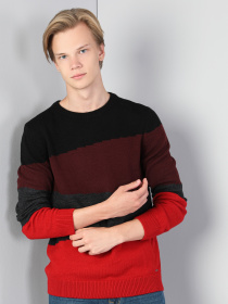 Кофты и свитера Colin’s модель CL1044602_Q1.V1_RED Фото