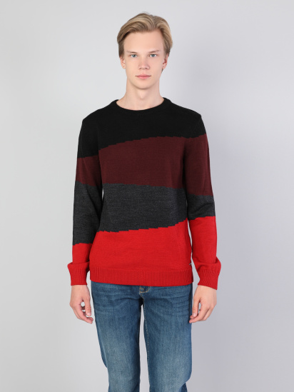 Кофты и свитера Colin’s модель CL1044602_Q1.V1_RED — фото 4 - INTERTOP