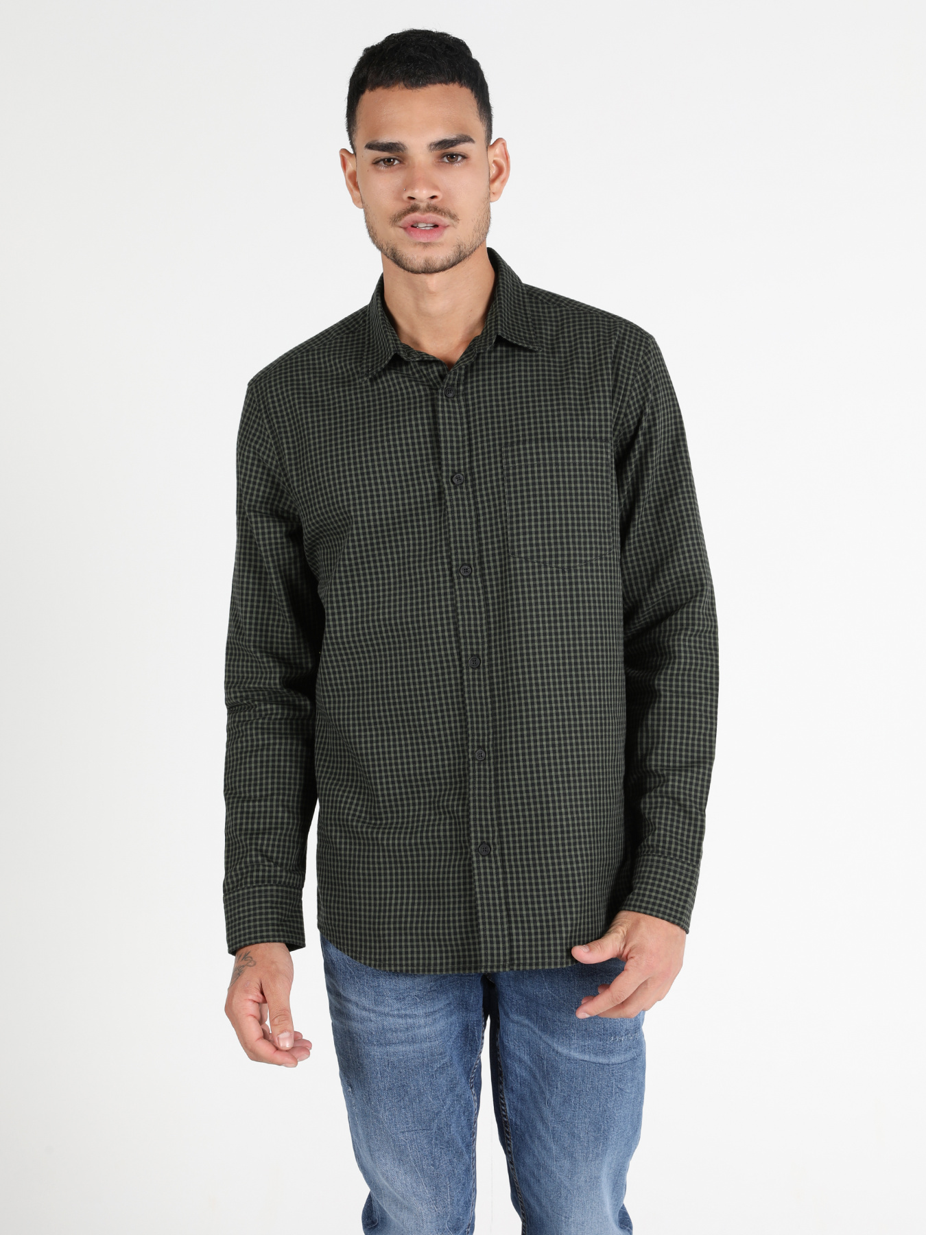 Сорочки Colin’s модель CL1044227_Q1.V1_KHA Фото