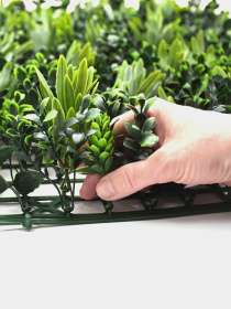 Декоративное зеленое покрытие-фитостена "Патио микс" Engard модель GCK-18 Фото