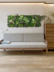 Декоративное зеленое покрытие-фитостена "Gaya", комплект 3 шт. Engard модель GCK Set-2 Фото