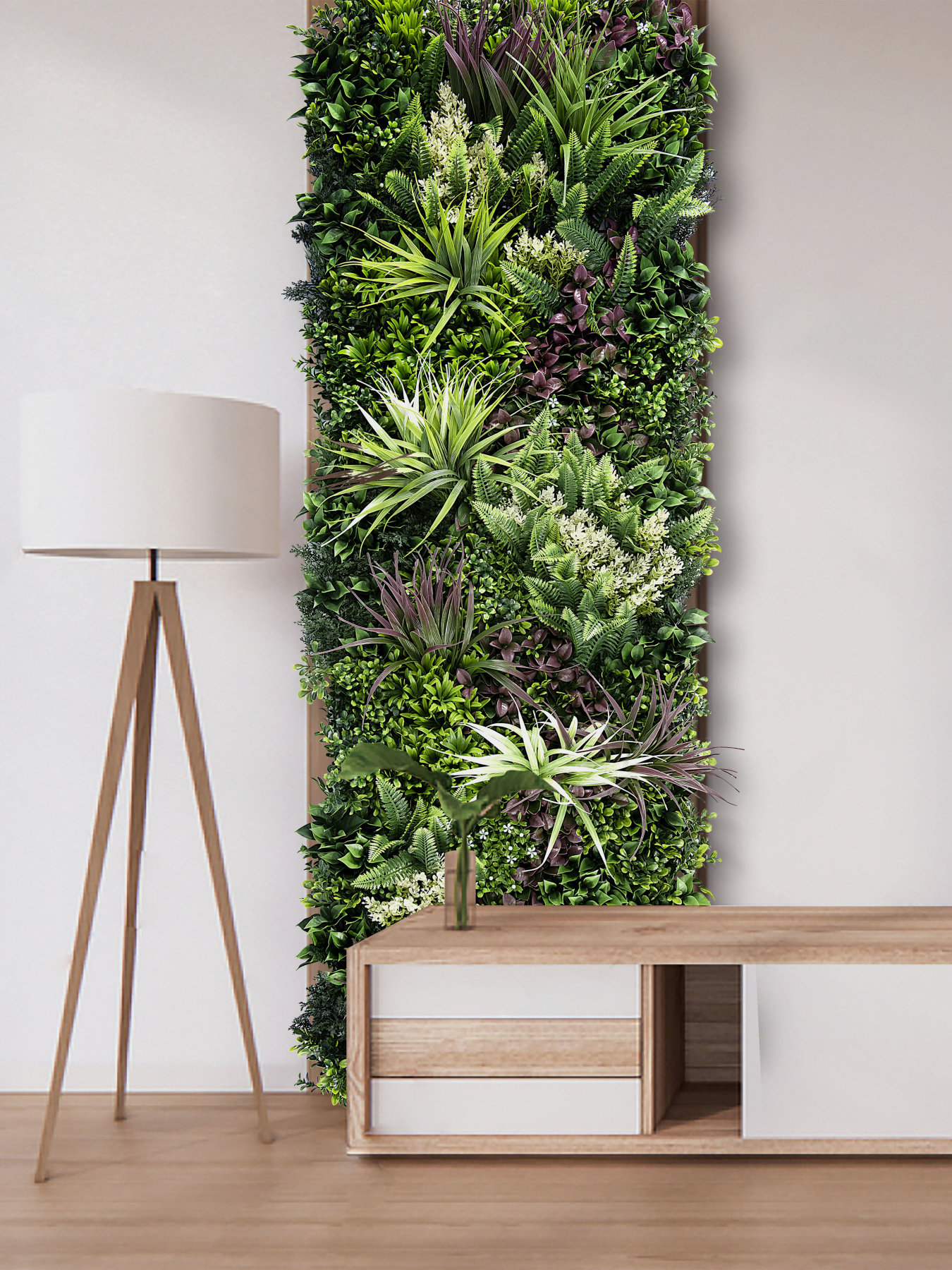 Декоративне зелене покриття-фітостіна "Gaya", комплект 3 шт. Engard модель GCK Set-2 Фото