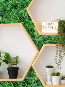 Декоративне зелене покриття-фітостіна-фітостіна "Джунглі" Engard модель GCK-08 Фото