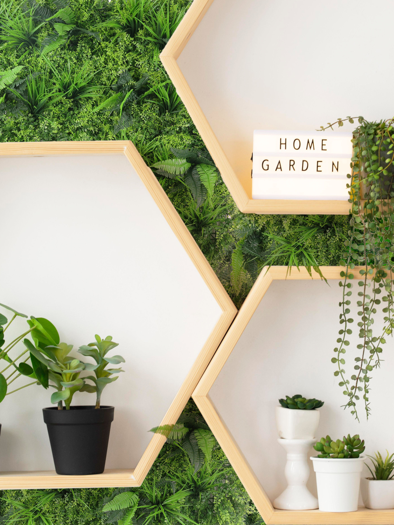 Декоративное зеленое покрытие-фитостена "Гринея" Engard модель GCK-29 Фото