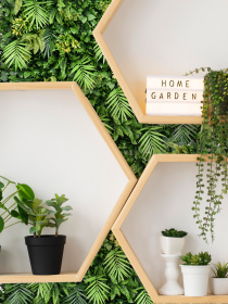 Декоративное зеленое покрытие-фитостена "Гаваи" Engard модель GCK-32 Фото