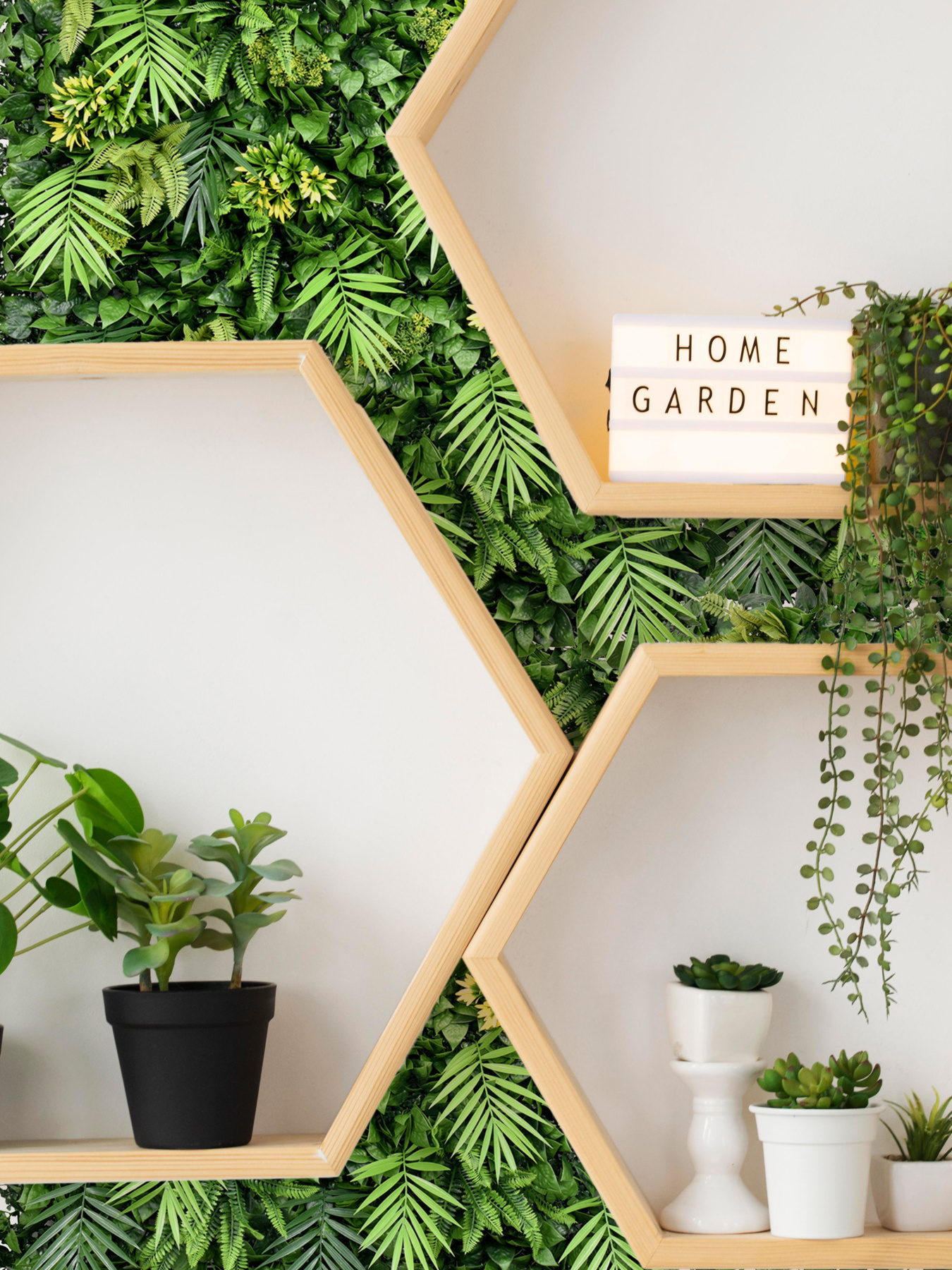 Декоративне зелене покриття-фітостіна "Гаваї" Engard модель GCK-32 Фото