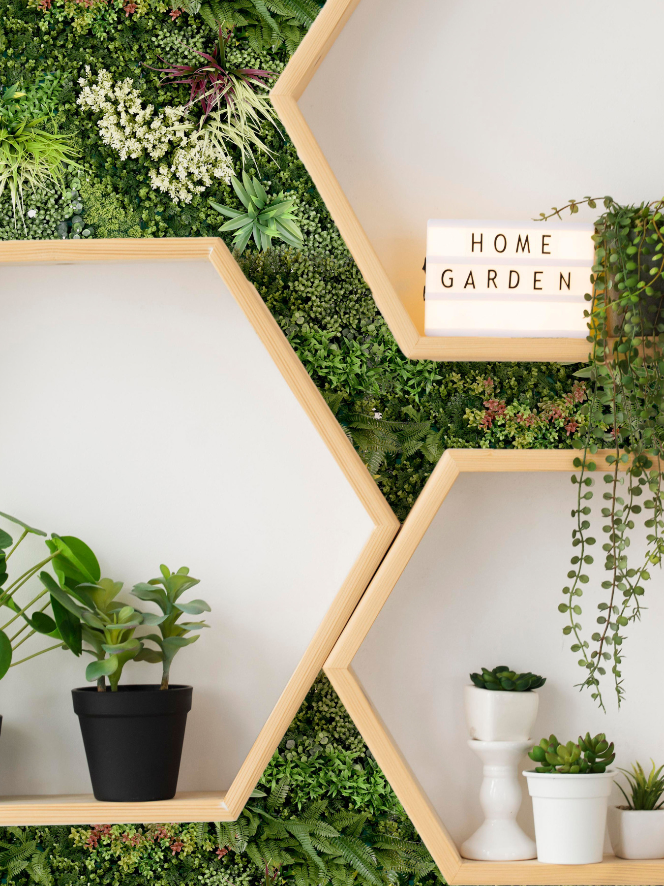 Декоративное зеленое покрытие-фитостена "Afina" Engard модель GCK-21 Фото