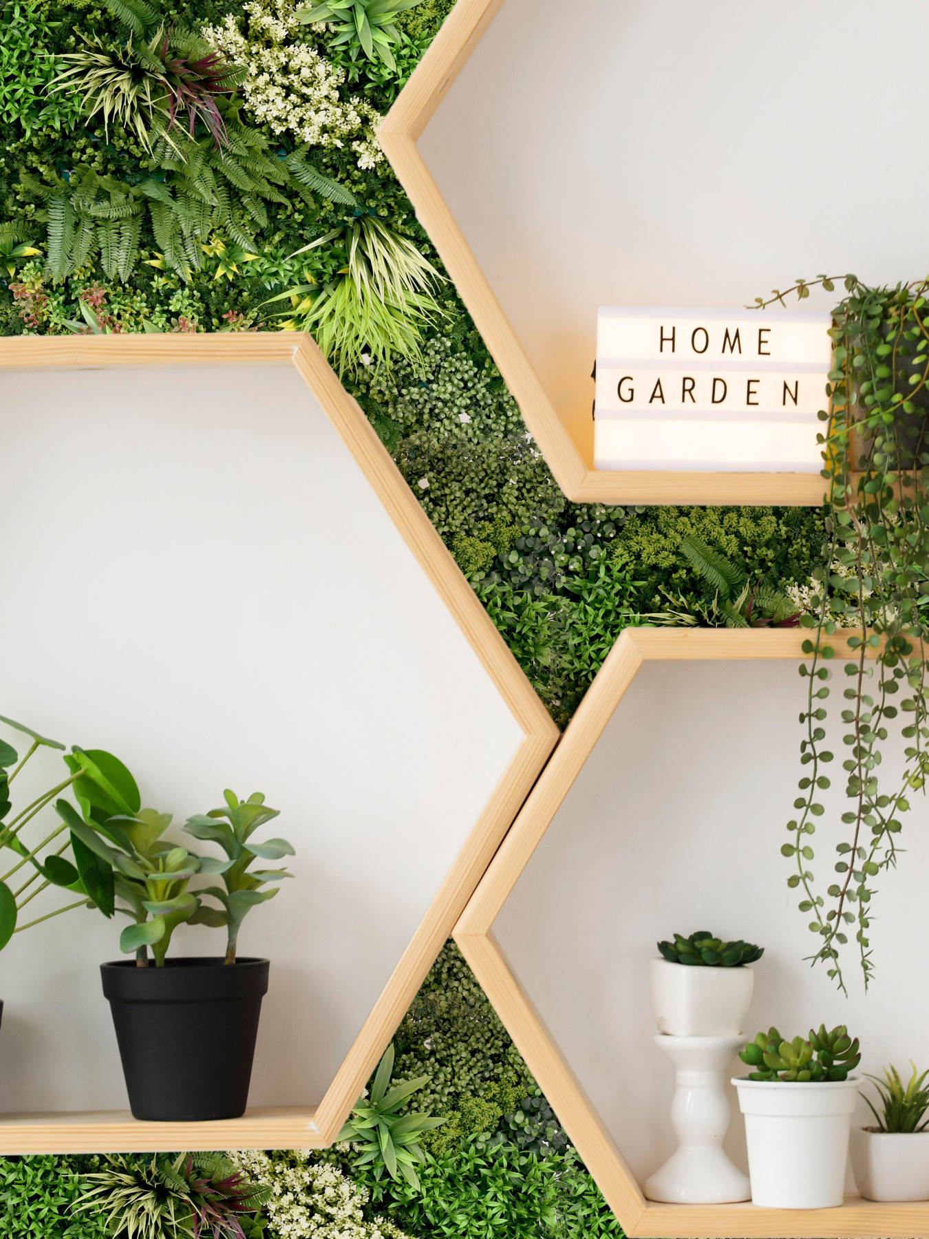 Декоративное зеленое покрытие-фитостена "Geba" Engard модель GCK-22 Фото