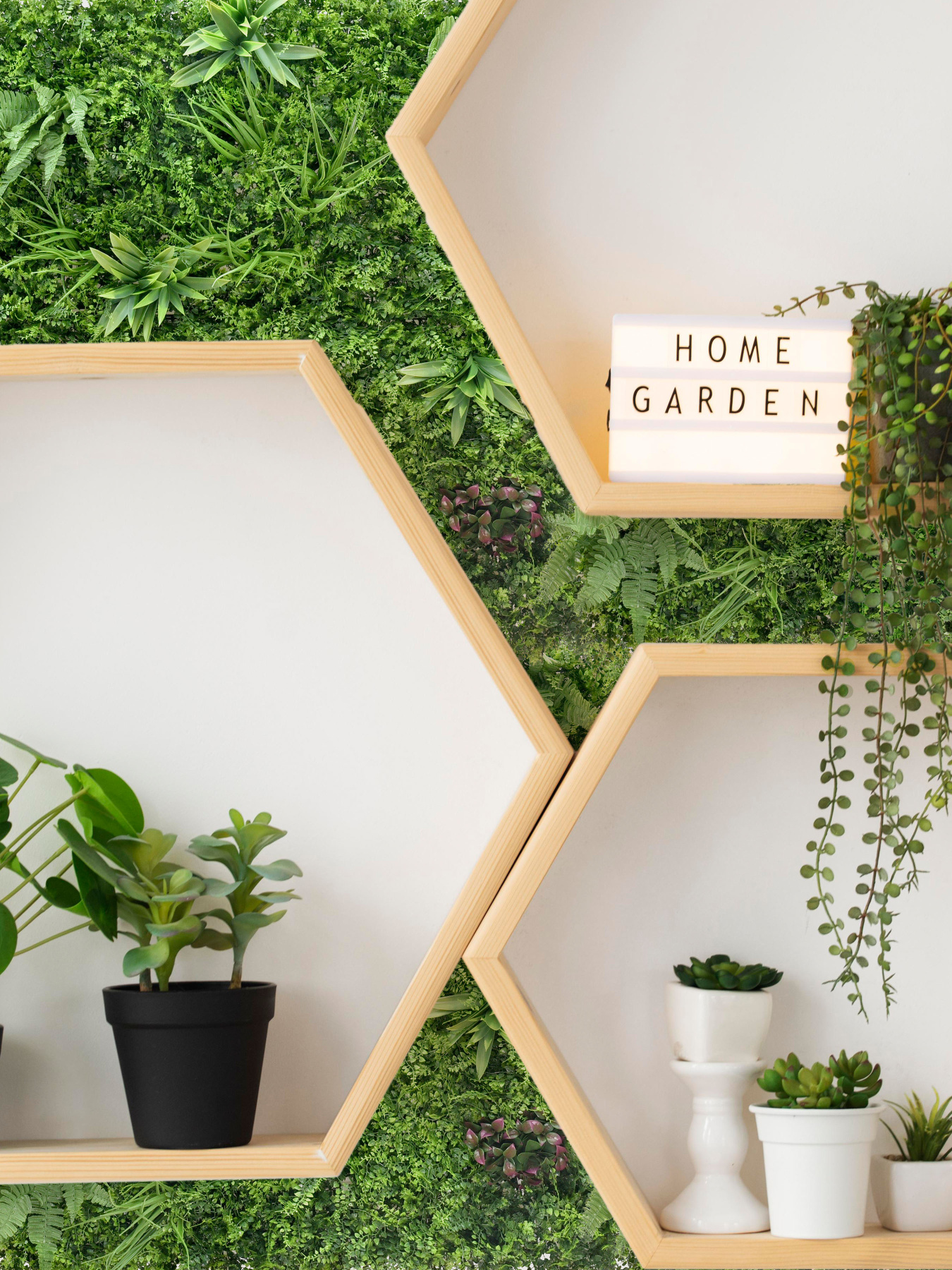 Декоративное зеленое покрытие-фитостена "Valley" Engard модель GCK-23 Фото