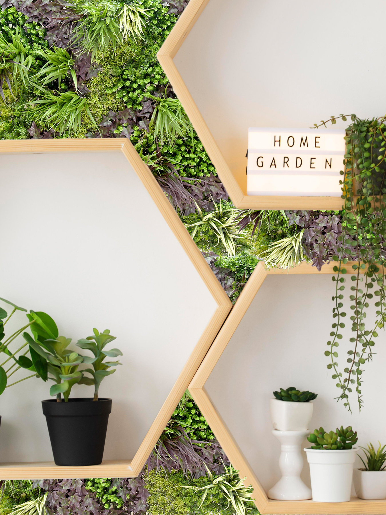 Декоративне зелене покриття-фітостіна "Monet Gardens" Engard модель GCK-25 Фото