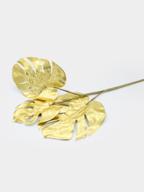 Искусственная ветка "Monstera", золото Engard модель TW-20 Фото