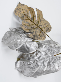 Искусственная ветка "Monstera", платина Engard модель TW-21 Фото