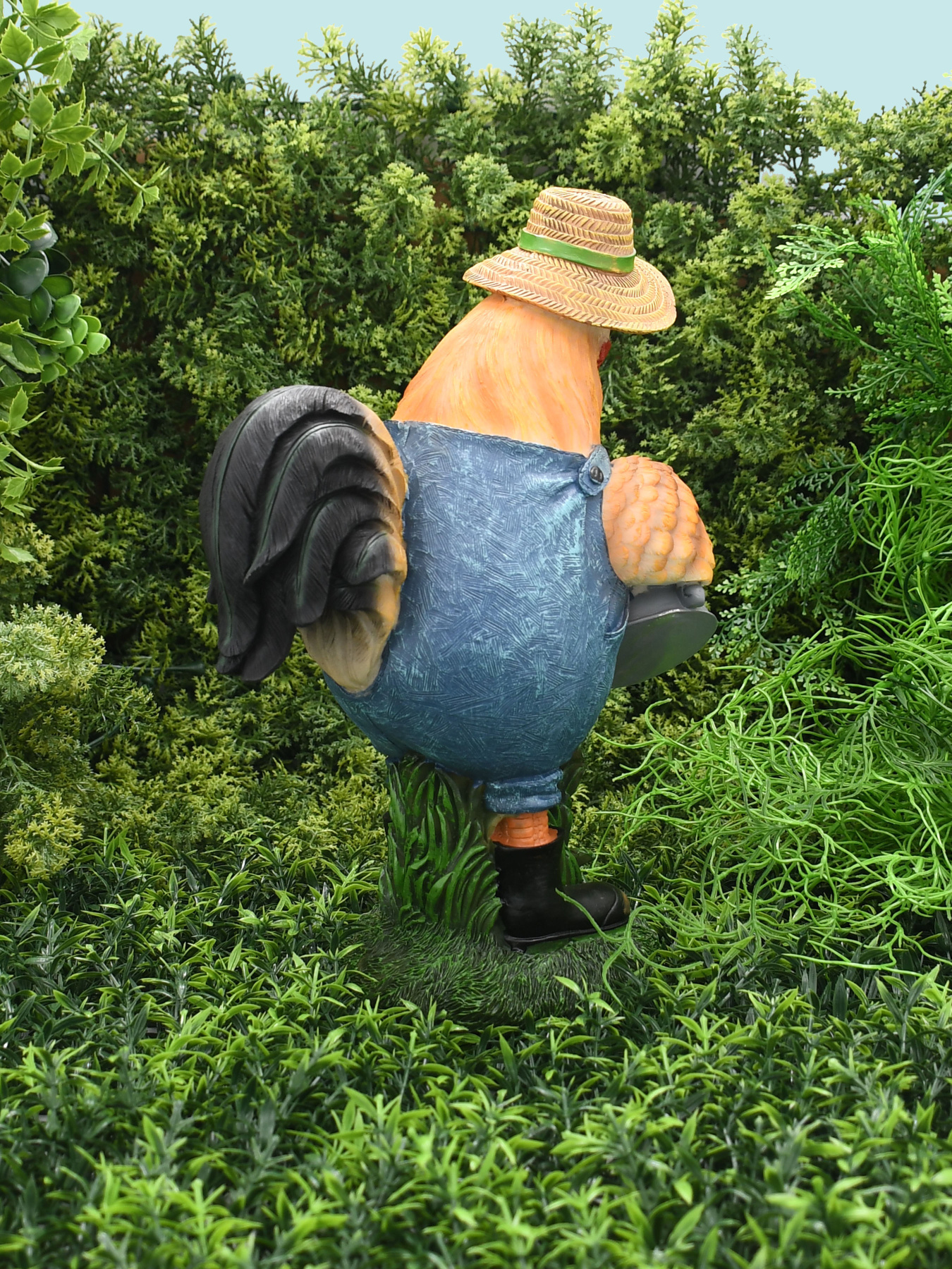 Декоративна фігурка "Півник-садівник" Engard модель KG-07 Фото