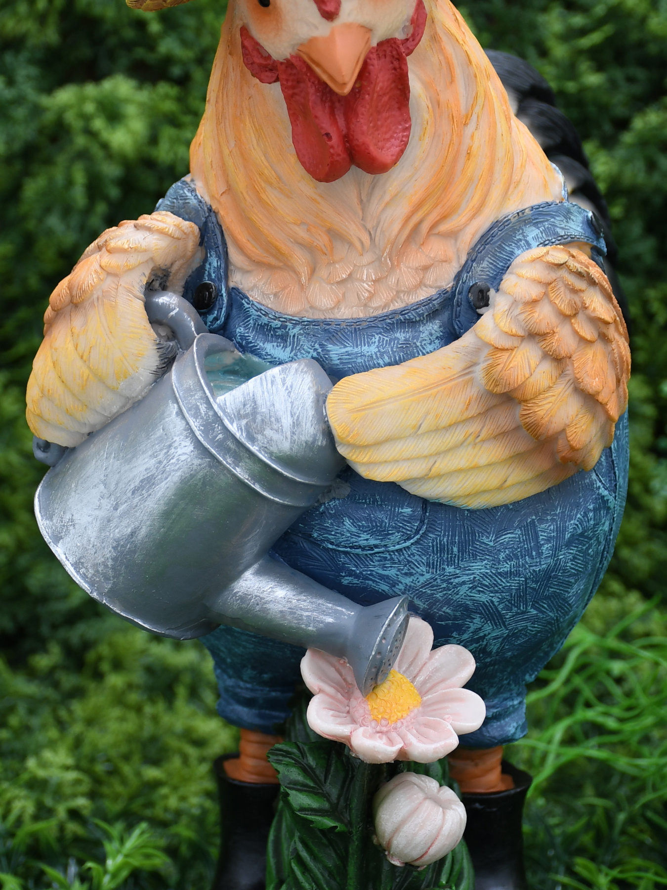 Декоративна фігурка "Півник-садівник" Engard модель KG-07 Фото