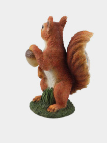 Декоративна фігурка "Білка з горіхом", на сонячній батареї Engard модель KG-30 Фото