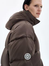 Пуховик MARCHI модель AW-21-18brown Фото