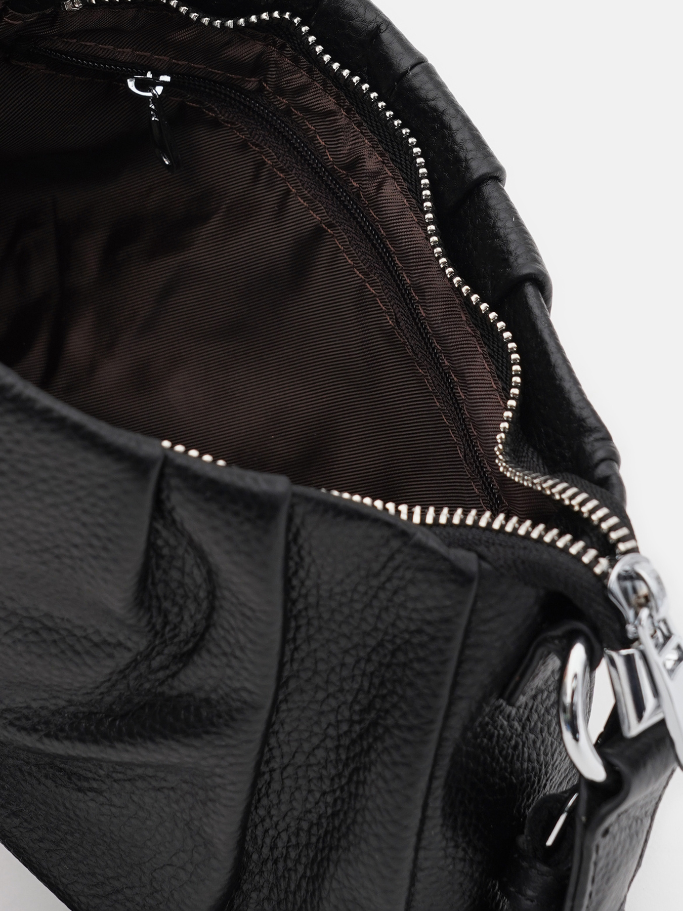 Кросс-боди Borsa Leather модель K15001bl-black Фото