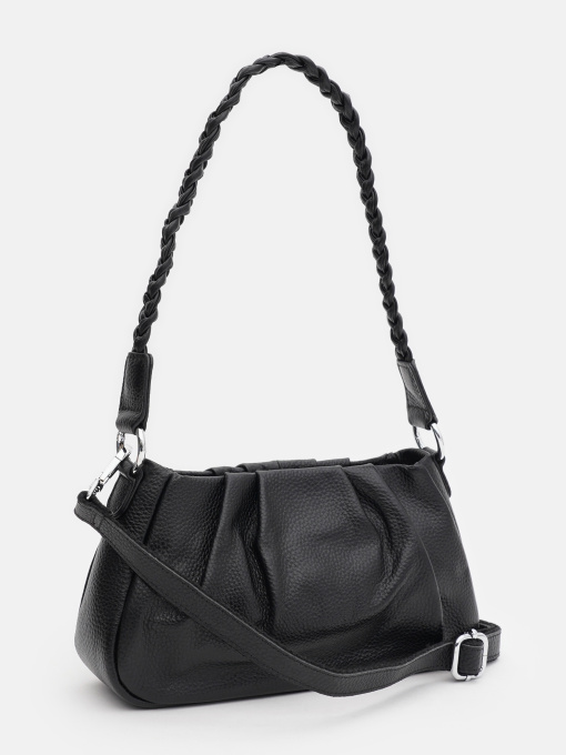 Крос-боді Borsa Leather модель K15001bl-black Фото